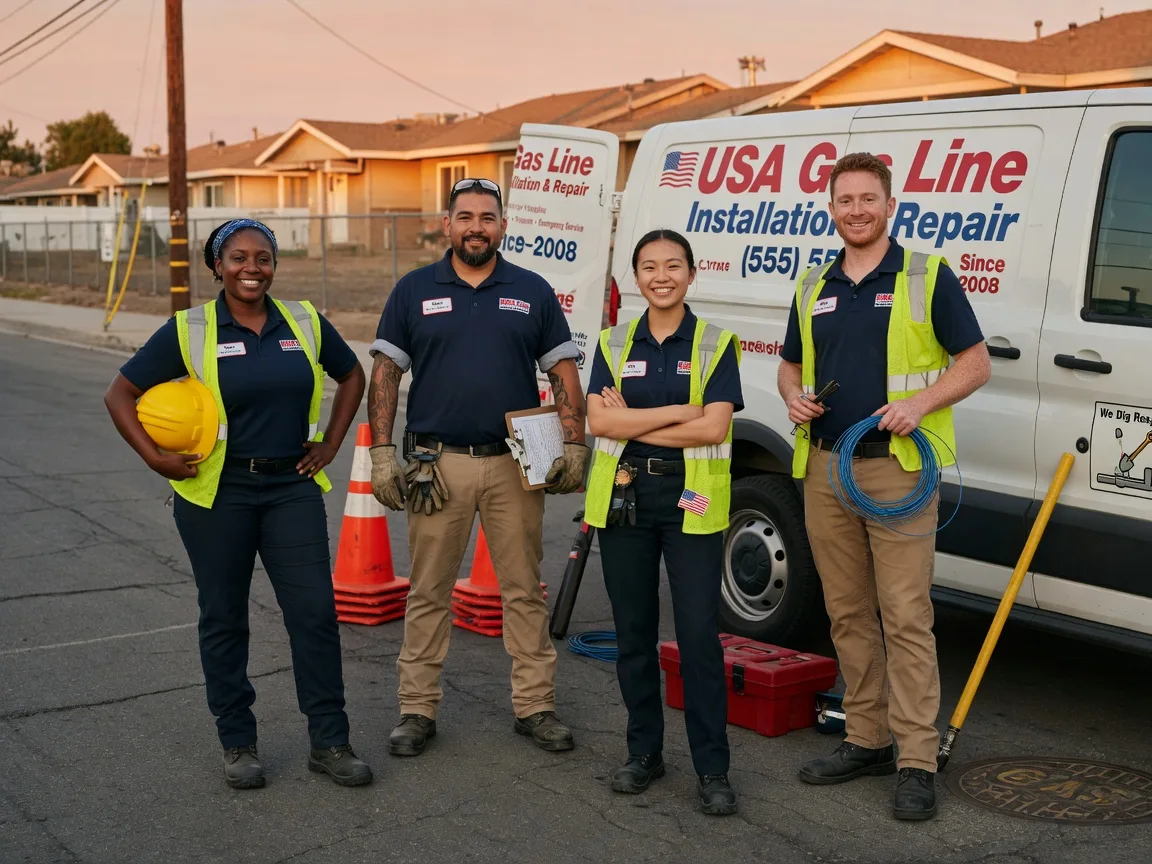 Gas Line Installation company in Yorktown, TX